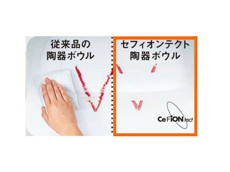 TOTO 洗面化粧台 KZシリーズ 詳細02