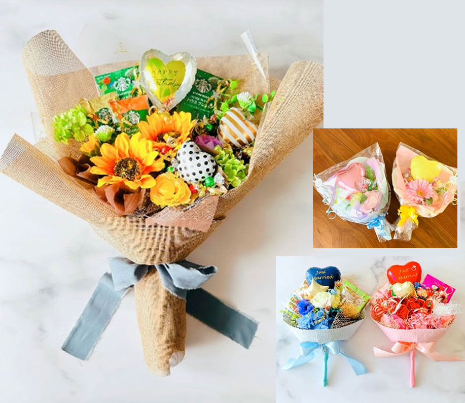 フレンチスタイルのお花を楽しむ フラワーアレンジメント教室