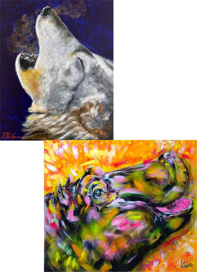 絵が苦手だと思っている方大歓迎！！ 感性のアクリル画教室