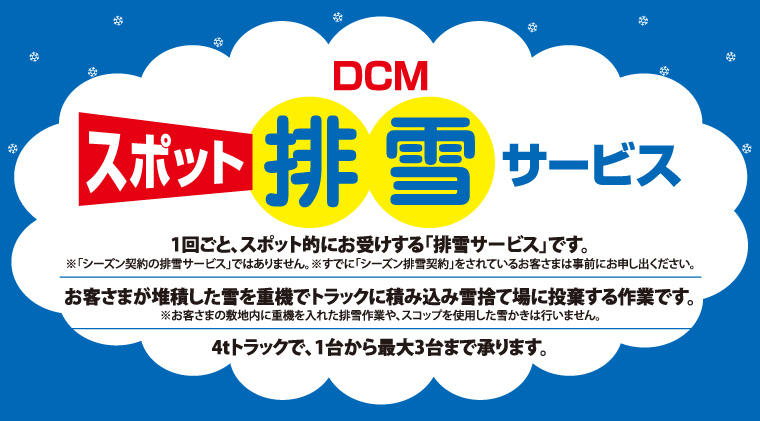 スポット排雪