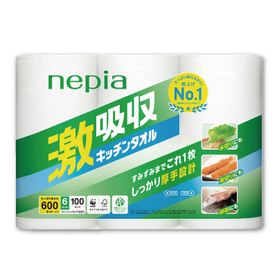 ネピア<br>激吸収キッチンタオル