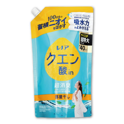 レノア　クエン酸in超消臭<br>フレッシュグリーンの香り