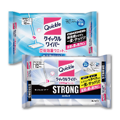 クイックルワイパー<br>立体吸着ウエットシート