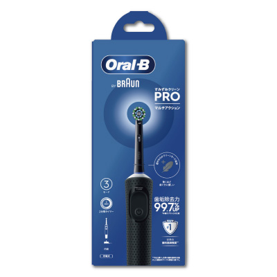 電動歯ブラシ<br>オーラルB<br>すみずみクリーンPRO<br>マルチアクション