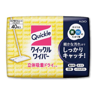 クイックルワイパー<br>立体吸着　ドライシート