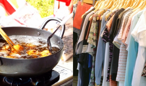 使用済み天ぷら油・古着の回収