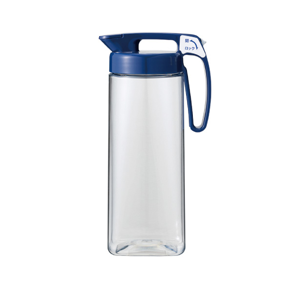 ＤＣＭ お手入れ簡単冷水筒　2.1L　ネイビー