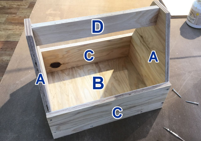 取っ手を付ける