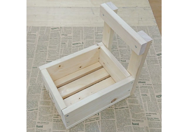 取っ手の取り付け