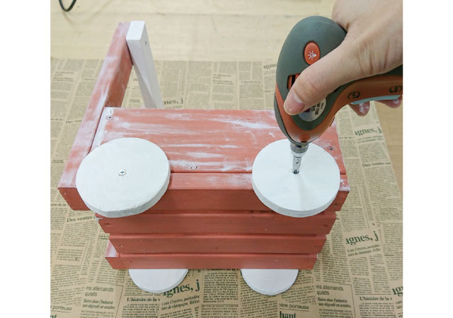 車輪、取り付け