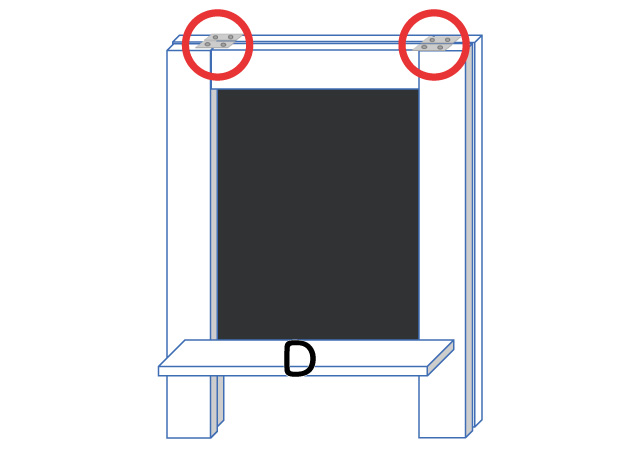 蝶番,つなぎ合わせる