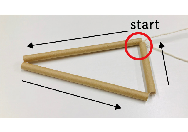 タコ糸,ストロー