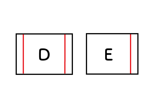 板に墨付けする