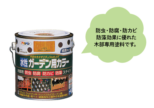 塗装、塗料を塗る