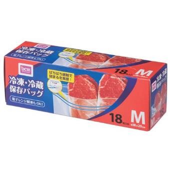 ＤＣＭ 冷凍保存バッグ M18枚