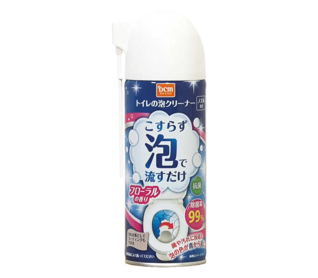 ＤＣＭ トイレの泡クリーナー　フローラルの香り