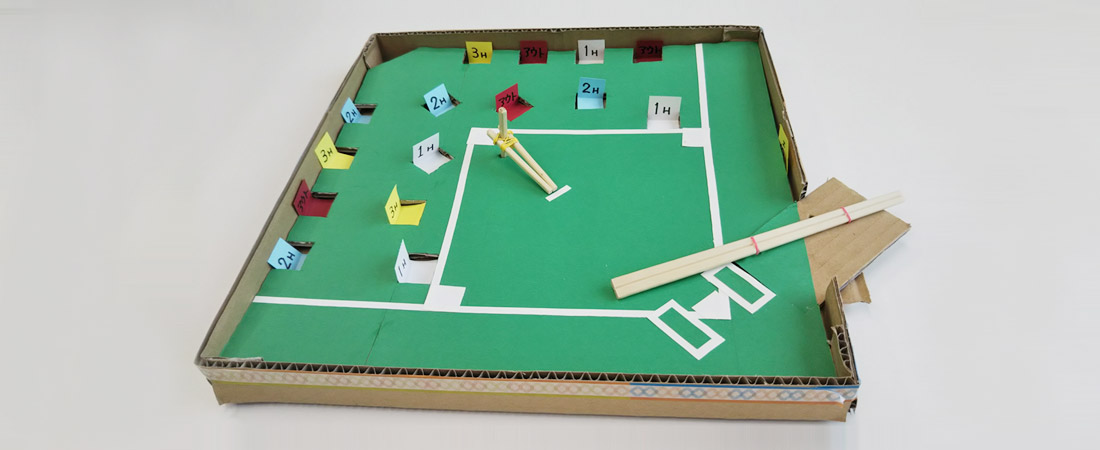段ボール野球ゲーム