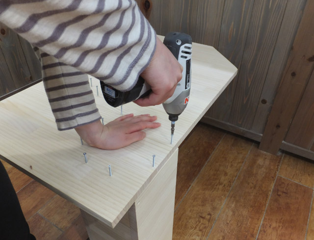 取り付けの様子