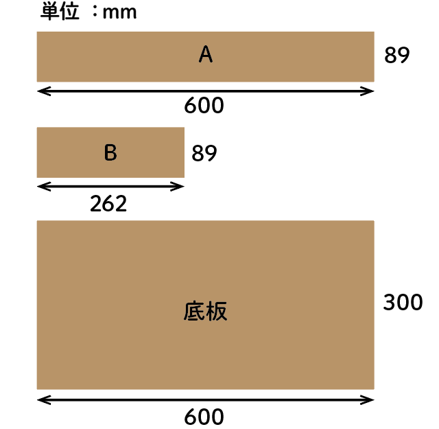 カット木材イメージ