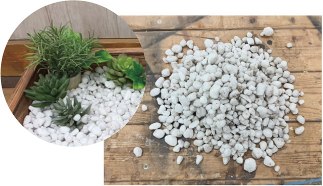 軽石、フェイクグリーン