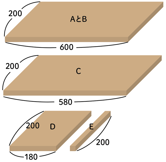 カット木材イメージ