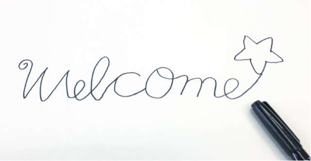 紙に下書きする