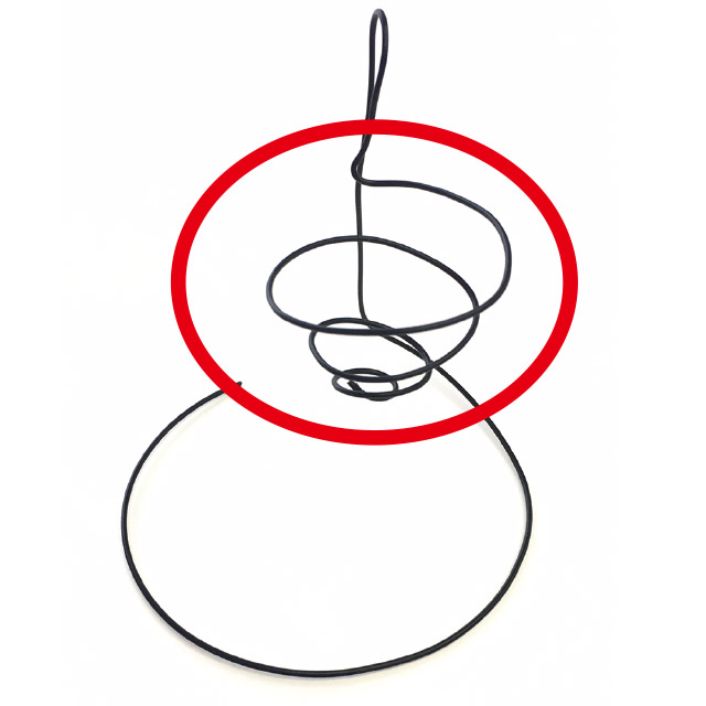 エアプランツを乗せる部分