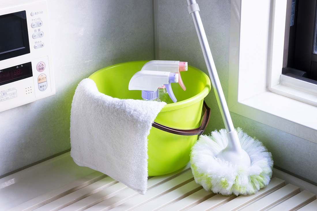 風呂釜掃除の前に準備する4つのもの