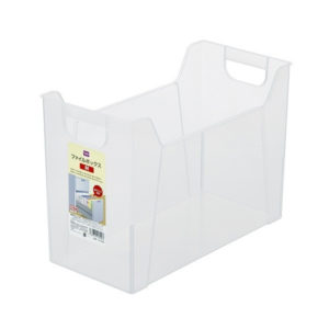 DCMブランド ファイルボックス　Mサイズ　クリア