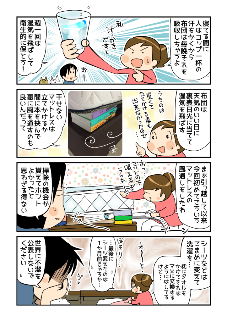 第13回 掃除の解剖図鑑 寝室の掃除 目ウロコ主婦修業 連載 コラム くらしメイド ｄｃｍ