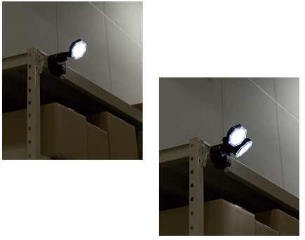 ＤＣＭ LEDセンサーライト　1灯式／2灯式