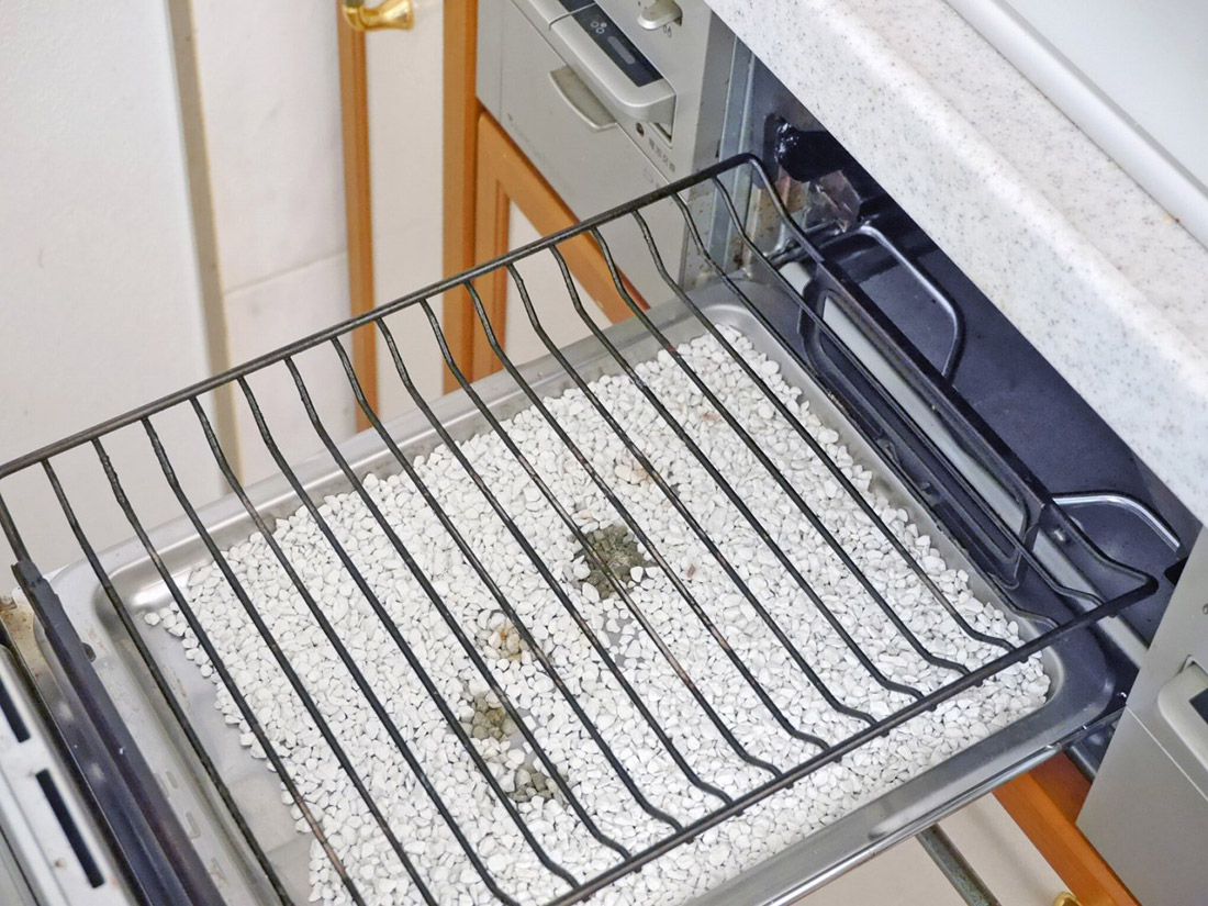 片面7分程度で焼き上がり！