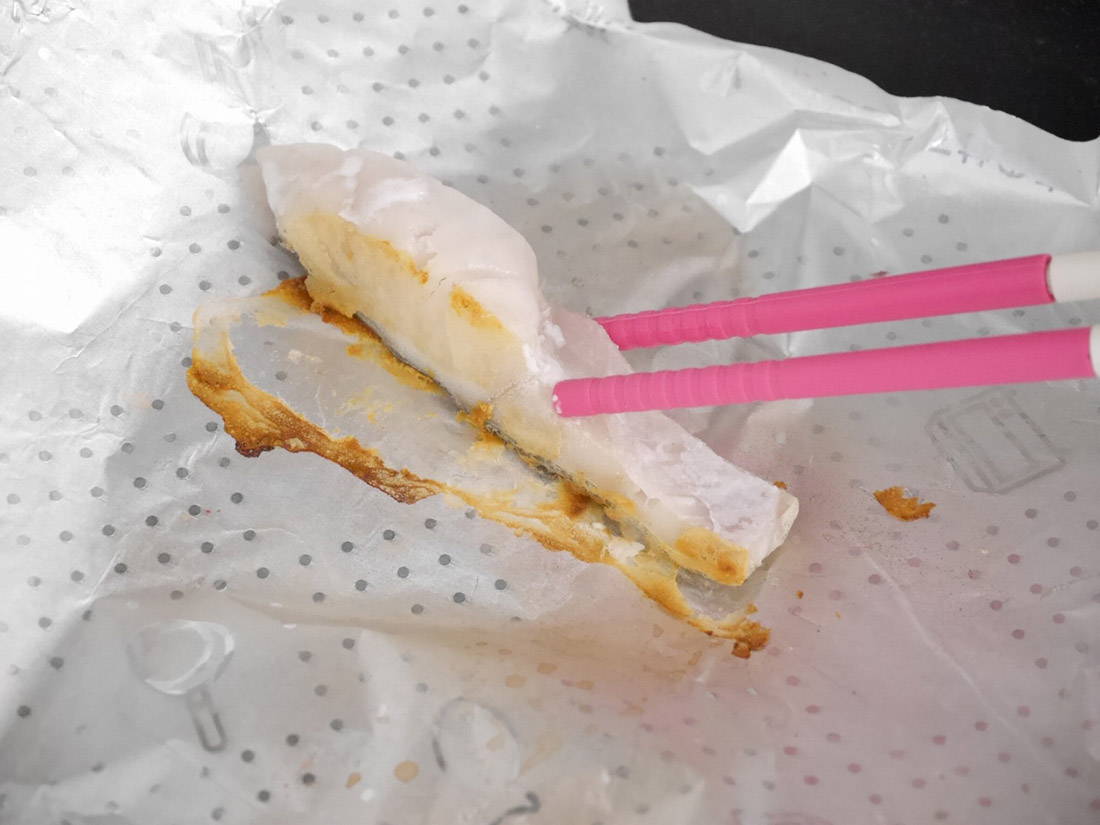 クッキングシート焼きの