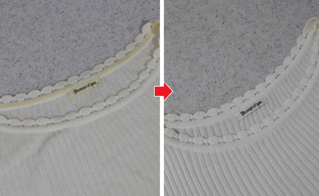 シャツの黄ばみ取りは何が正解か