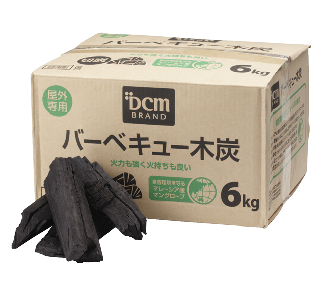 ＤＣＭ バーベキュー 木炭　6kg