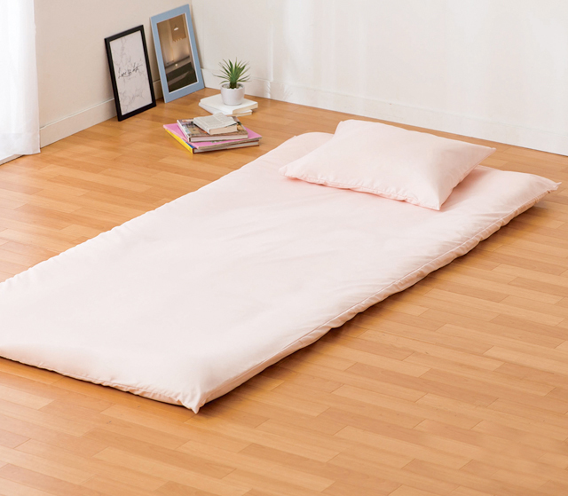 ＤＣＭ 取替簡単敷布団カバー　ピンク