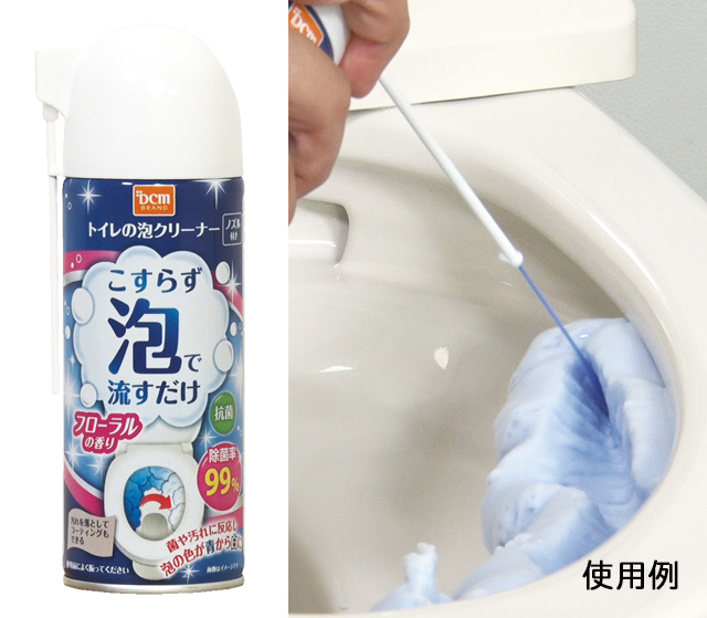 ＤＣＭ トイレの泡クリーナー　フローラルの香り