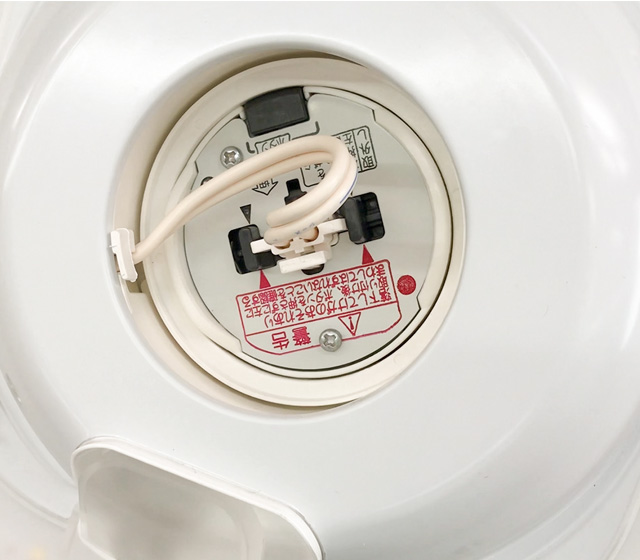 コネクタとアダプターの接続完了