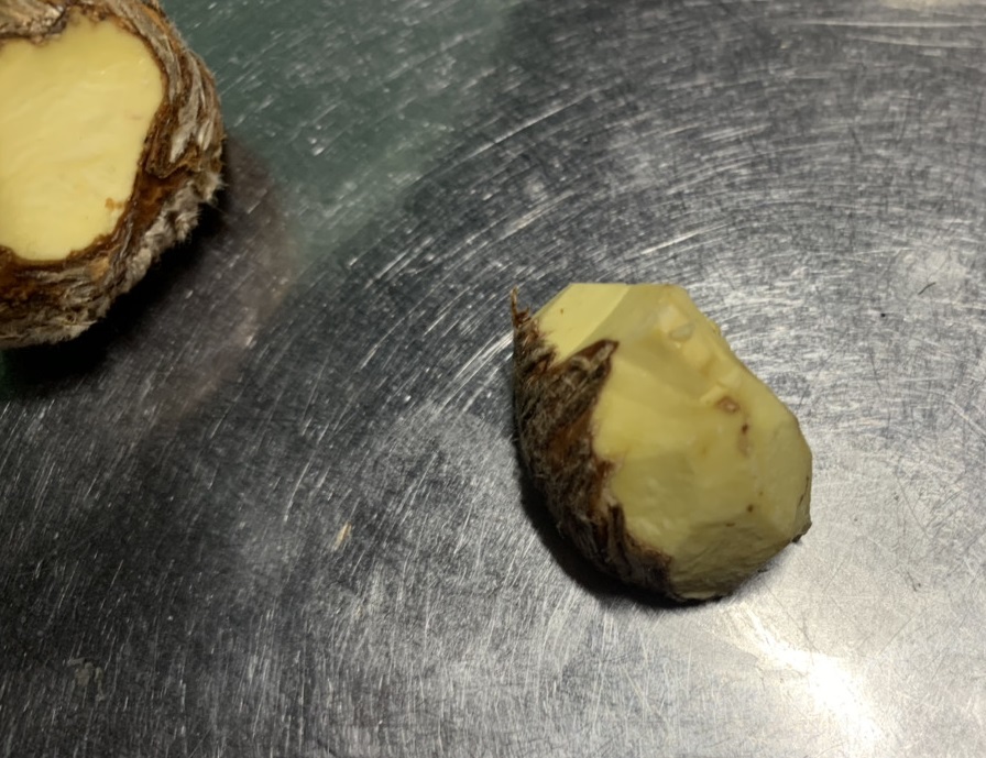 実際に栗の皮をむいてみよう！