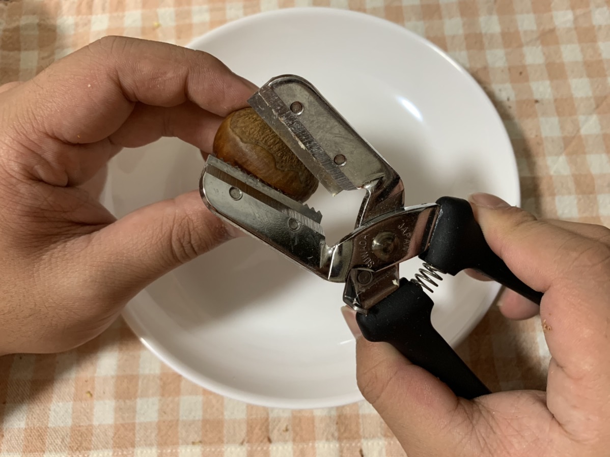 栗くり坊主　栗の鬼皮