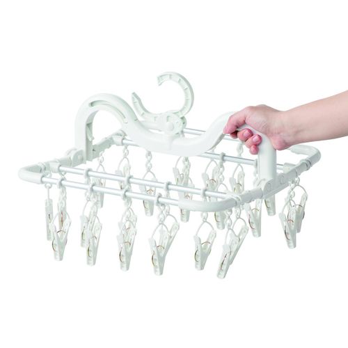 DCM　竿に掛けやすいアルミ角ハンガー