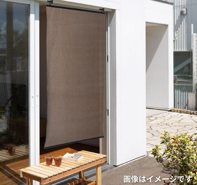 お部屋に心地よい風と光を通す「ＤＣＭ 風通しの良いすだれ」