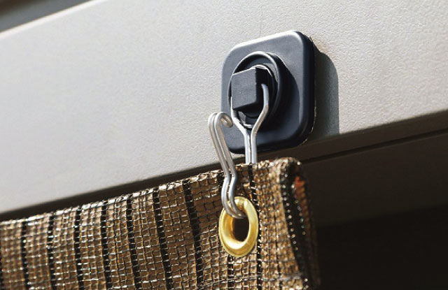 オーニング用マグネット式フリーフック