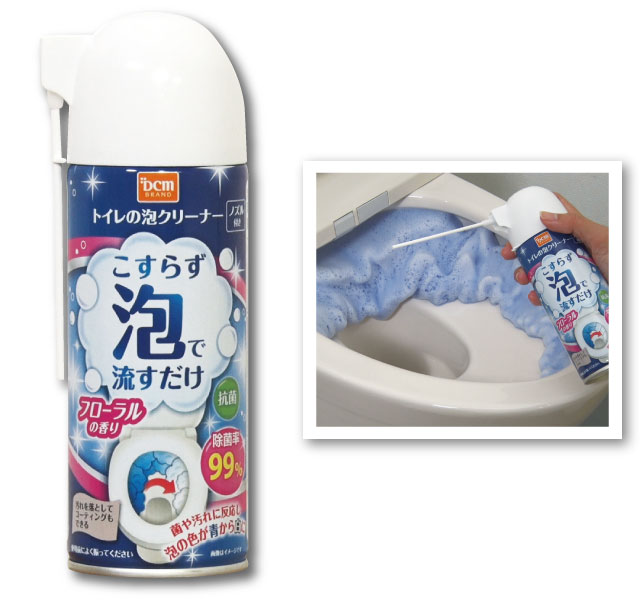 トイレの泡クリーナー　フローラルの香り