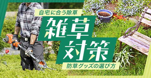 DCMオンライン雑草対策特集