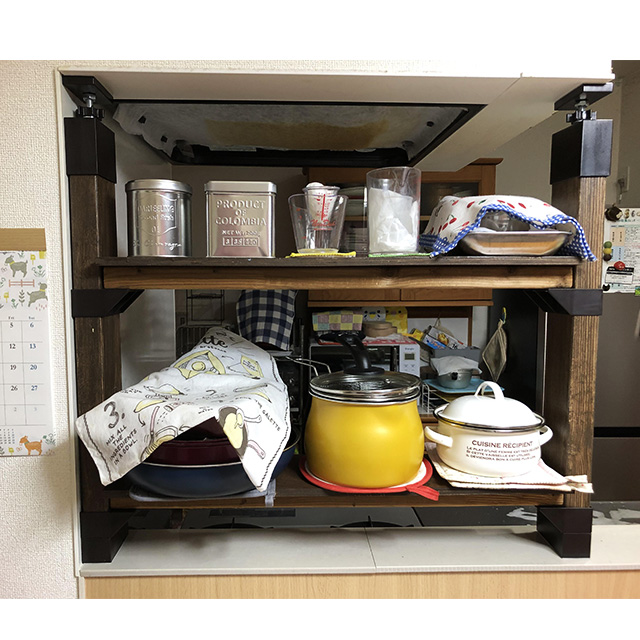 作品名:キッチン周りを有効活用