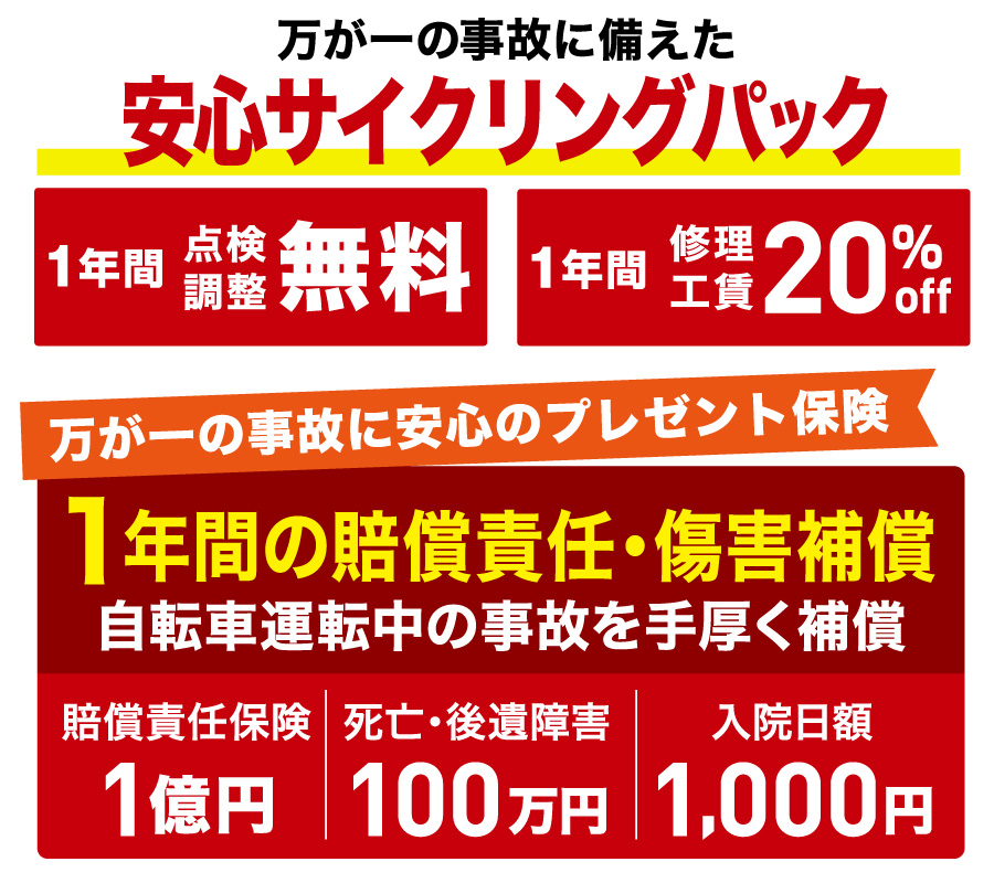防犯登録ついてます