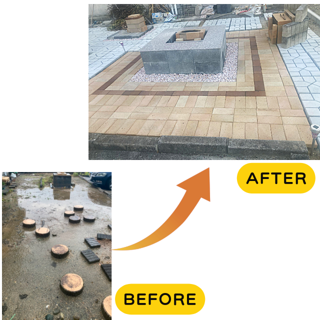 作品名:LEGOのように組み立てるBBQテーブル、燻製器、庭暖炉