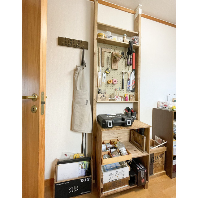作品名:DIY収納スペース