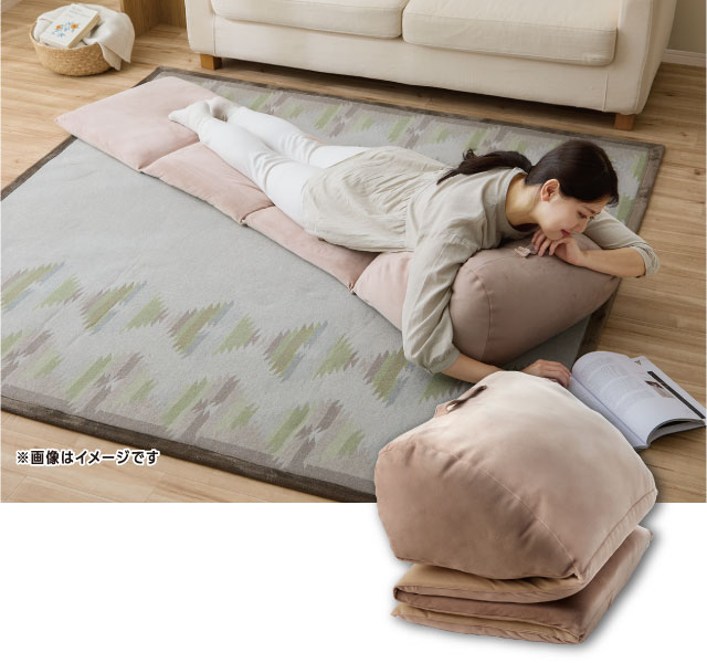 ＤＣＭ ごろりんクッション